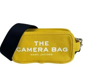 Marc Jacobs The Camera Bag Canvas Crossbody in Pomelo Yellow